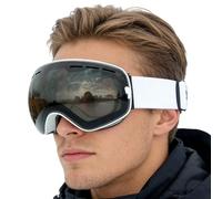 Ski goggles, UV protection and wide angle vision for the glasses, winter snowboard goggles for snow and cold, for outdoor sports such as cycling in winter, for women, men, adults, teenagers