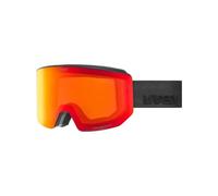 Uvex Lace Attract Fm Ski Goggles Black Supravision Red/CAT2+Orange/CAT1 Men,Women