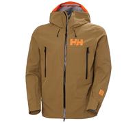 Ski hardshell jacket Helly Hansen Sogn Shell 2.0 (SEPIA) men