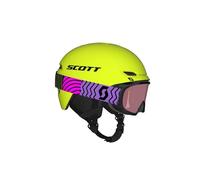 Scott Keeper 2 Helmet with Witty Enhancer Anti-Fog Lens Neon Yellow Junior - S