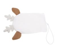 Ski Helmet Cover Christmas Decorative Helmet Protective Cover for Skiing | Silk Thread Material, White Finish, Portable and Practical Design, Fits Helmet Use for Sports and Travel