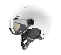 Uvex Wanted Visor Pro Variomatic Woman Helmet White 54-58 cm / Mirror Silver Variomatic Smoke/CAT1-3