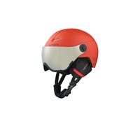 Ski helmet with visor Cairn Android Visor J (MAT BRIGHT RED) Child
