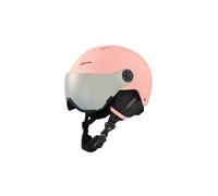 Ski helmet with visor Cairn Android Visor J (MAT PASTEL CORAL) Child Cat. 3