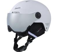 Ski helmet with visor Cairn Android Visor J (Mat White) Kids Cat. 3