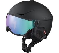 Ski helmet with visor Cairn Rise II Visor (mat black cameleon) cat. 3
