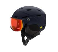 Ski helmet with visor Smith SURVEY EU (Matte Midnight Navy + ChromaPop Everyday Red Mirror) Unisex