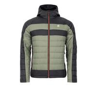 DARE2B - Touring II Baffled Jacket Black Olivine Green - XL - Down jackets