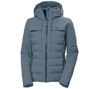 Helly Hansen Alphelia Elevate Hooded Jacket Ski Free Bluish Grey Women - L