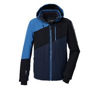 Killtec KSW 32 MN Ski Jacket Men's Outdoor Jacket with Zip-Off Hood and Snow Guard Dark Blue S 43430-000