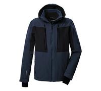 Killtec KSW 47 MN Men's Ski Jacket with Zip-Off Hood and Snow Guard Dark Blue M 43436-000