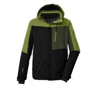 Killtec KSW 52 MN Ski Jacket 43440-000 Men's Ski Jacket with Zip-Off Hood and Snow Guard Black 4XL