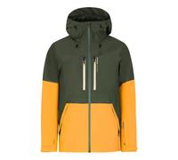 Protest PRTZoot Hooded Jacket Orange Green - M