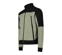 CMP - Men's jacket with fixed hood in softshell coupled, Sage, 54