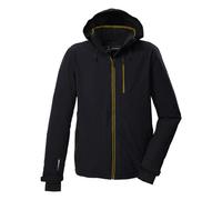 Killtec KSW 24 MN Men's Outdoor Jacket/Functional Jacket with Zip-Off Hood and Snow Guard Black Blue L 43429-000