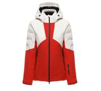 Ski Jacket Woman Dainese ZIVES AEROSENSE-DRY Lily White/Racing Red