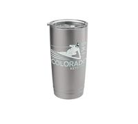 Ski Keystone Colorado - Vintage Snow Ski Stainless Steel Insulated Tumbler