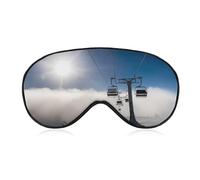 Ski Lift at Sunshine Sleep Mask Soft Comfortable Eye Mask with Adjustable Strap Eye Cover Eye Shade for Men Women Work Travel