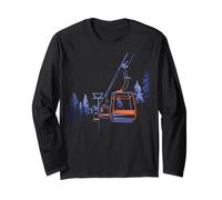 Ski Lift Retro Long Sleeve T-Shirt