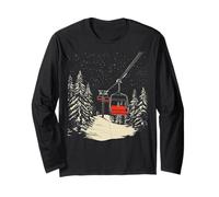 Ski Lift Retro Long Sleeve T-Shirt