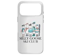Ski Lover, Silly Goose Ski Club, A Gaggle of Geese Go Skiing Case for iPhone 17 Pro Max