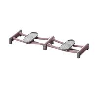 Ski Machine Collapsible Leg Magic, Machine Leg Stretcher Split Exercise Machine Pelvic Floor Trainer Workout Equipment Non-slip For At Home Gym Hip Shaper Fitness(Size:A-Basic model,Color:Pink)