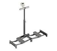 Ski Machine Collapsible Leg Magic, Machine Leg Stretcher Split Exercise Machine Pelvic Floor Trainer Workout Equipment Non-slip For At Home Gym Hip Shaper Fitness(Size:A-Basic model,Color:Gray)