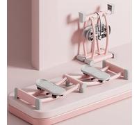 Ski Machine Pelvic Floor Trainer - Foldable Aerobic Fitness Trainer with Double Bearing Pulley for Strong Load-Bearing Capacity, Home Use