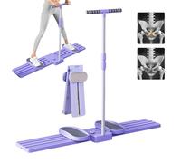 Ski Machine Simulated Ski Trainer with Non-Slip Pedal & Adjustable Armrests Leg Pelvic Floor Muscle Workout Leg Toning Fun Cardio Leg Machine for Home Gym Maximum Load Capacity 330 Lb