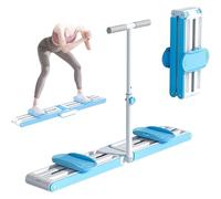 ski machine， Ski Exercise Machine, Skiing Simulator Trainer, Removable Armrests, Multifunction Cardio , for Indoor Beginner(Blue)