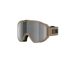 Ski mask Bliz Rave (Matt Camo Green w Black logo - Smoke w Silver Mirror - CAT.3)
