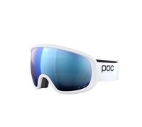 Poc Fovea Mid Wide Fit Ski Goggles White Partly Sunny Blue/CAT2