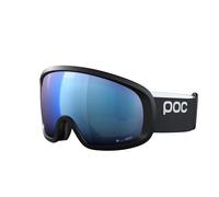 Poc Fovea Mid Wide Fit Ski Goggles Black Partly Sunny Blue/CAT2