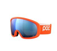 Poc Fovea Mid Wide Fit Ski Goggles Orange Partly Sunny Blue/CAT2