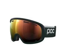 Poc Fovea Wide Fit Ski Goggles Green Partly Sunny Orange/CAT2
