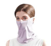 Ski Mask, Sunscreen Ice Mask Ski Mask For Women Ski Mask For Men Ear Loop Breathable Ice Silk Face Cover For Summer Outdoor Sports (GEERYZHE9umx2g64vc-PU)