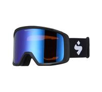 Sweet Protection Firewall Ski Goggles Black Satin Sapphire/CAT3 Men,Women