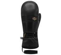 Ski mittens Racer FEMME CUIR (black) Woman