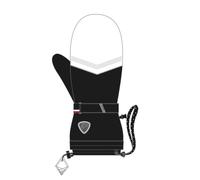Ski Mittens Racer MELY4 (Black/White) Women's