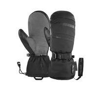 Reusch Advanced Heat R-TEX® XT Unisex Snowboarding Mittens, Black, Waterproof, Windproof, Breathable, Ski Gloves for Men