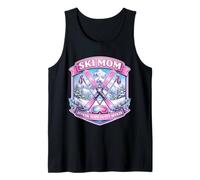 Ski Mom Official Slope Safety Officer Mother's Day Skier Mum Tank Top