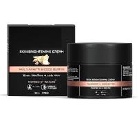 Ski.n Brightening Cream - 50gm for Glowing Radiant Skin | Enriched with Multani Mitti, Coco Butter, Hyaluronic Acid | Reduces Acne & Dark Spots Naturally