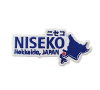 Ski Niseko Hokkaido Japan Embroidered Iron on Sew on Patch Travel Souvenir