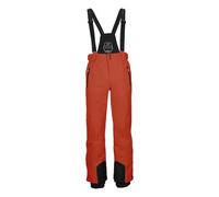 Killtec KSW 100 ENOSH MN SKI PNTS 43431-000 Men's Ski Trousers with Removable Straps, Edge Protection and Snow Guard Dark Orange L