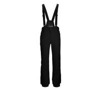 killtec KSW 82 MN SKI PNTS 43443-000 Men's Ski Trousers with Removable Straps, Edge Protection, Snow Guard and Leg Ventilation Black XL