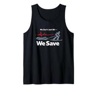 Ski Patrol Mountain Crew Snow Safety Rescue Team Pride Tank Top