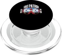 Ski Patrol You Fall We Haul | Winter Sports | Skiing Skier PopSockets PopGrip for MagSafe