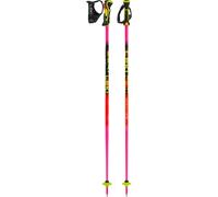 Leki - WCR Evo Lite SL TR - Ski poles size 120 cm, pink/yellow