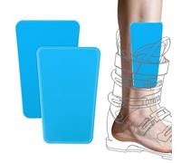 Ski Protectors, Reusable Gel Insert for Ski Boots, 2 Pieces, Gentle Leg Protection, Shin Pads, for Men and Women, Winter Sports, Skiing, Snowboarding, Football Games, Outdoor Activities