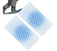 Ski Shinguards Gel - 2 Piece Reusable Shock Absorbing Protective Equipment,Ski Protectors Shin Guards | Also suitable for Football Men Women Ice Skating Snowboarding and Hocke